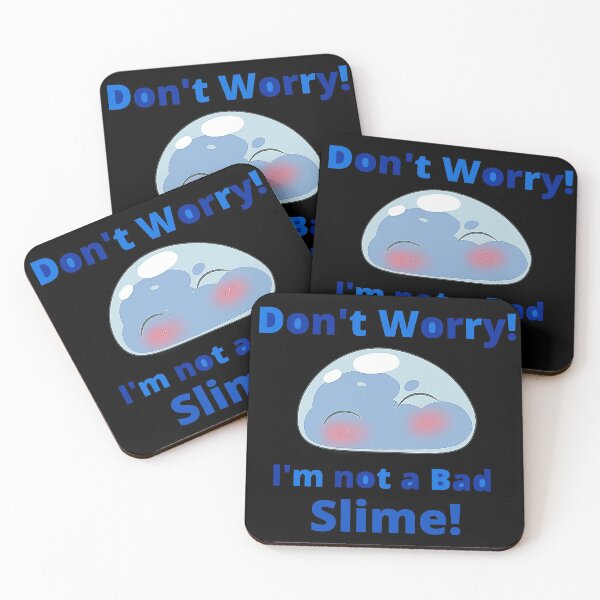 Item preview, Don't Worry! I'm Not A Bad Slime! designed and sold by EdgyAnimeTees.