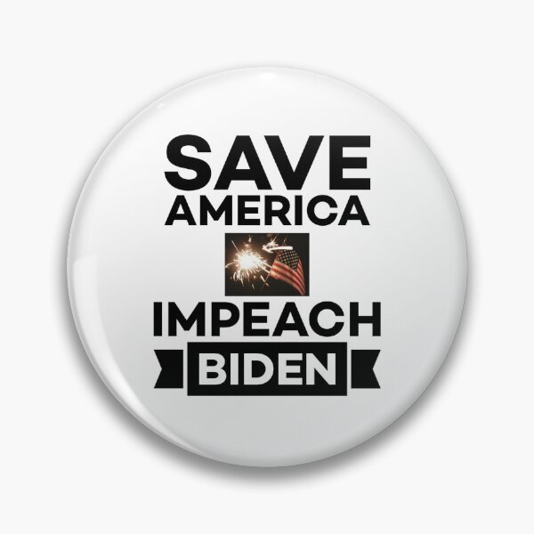 Artikelvorschau, Rette Amerika, klage Biden an entworfen und verkauft von Twittlefish.