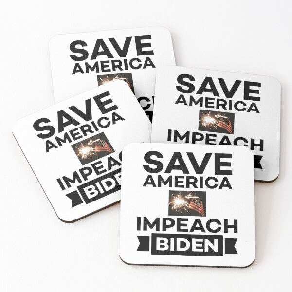 Item preview, Save America, Impeach Biden designed and sold by Twittlefish.