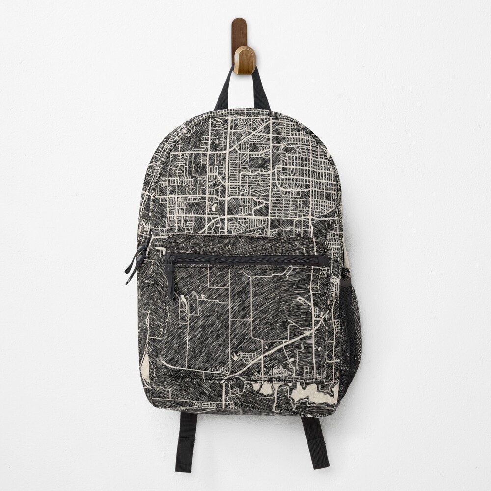 Item preview, Backpack designed and sold by InkMaps.