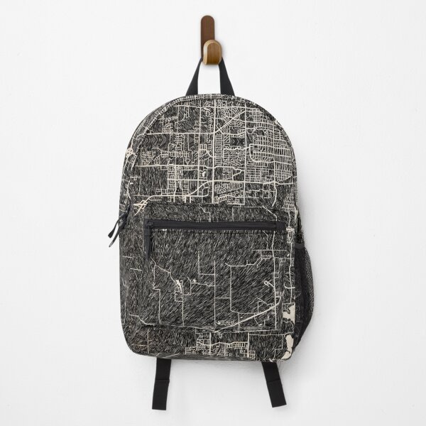 Item preview, Springfield map Illinois Ink lines 2 designed and sold by InkMaps.