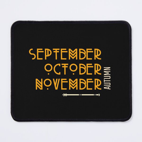 Item preview, September October November autumn. designed and sold by DesignedBySnip.
