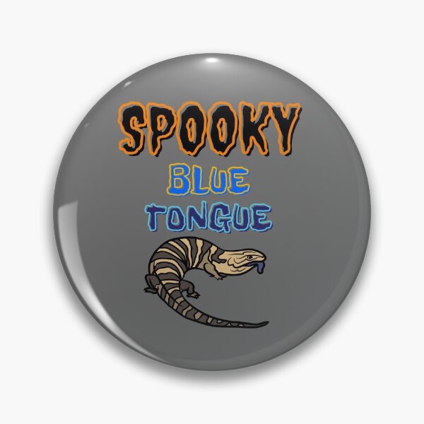 Item preview, Spooky Blue Tongue Tegu Halloween Gift | Reptile lover B day present designed and sold by OleeVO.