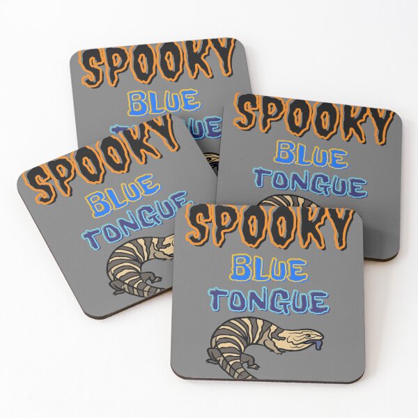 Item preview, Spooky Blue Tongue Tegu Halloween Gift | Reptile lover B day present designed and sold by OleeVO.