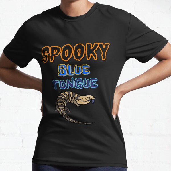 Item preview, Spooky Blue Tongue Tegu Halloween Gift | Reptile lover B day present designed and sold by OleeVO.
