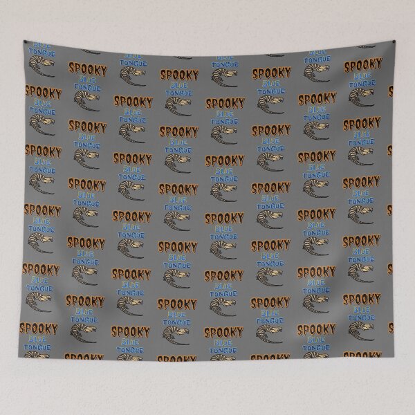 Item preview, Spooky Blue Tongue Tegu Halloween Gift | Reptile lover B day present designed and sold by OleeVO.