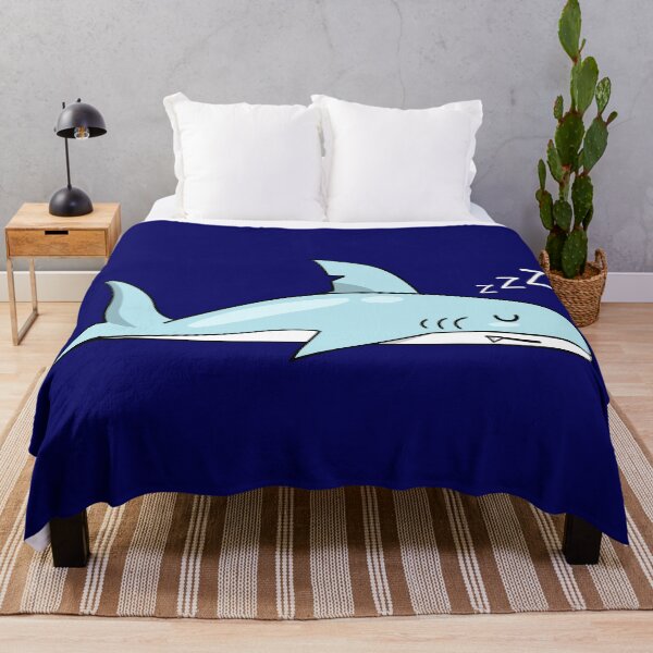 Item preview, Sleepy Kawaii Shark designed and sold by DAFIN.