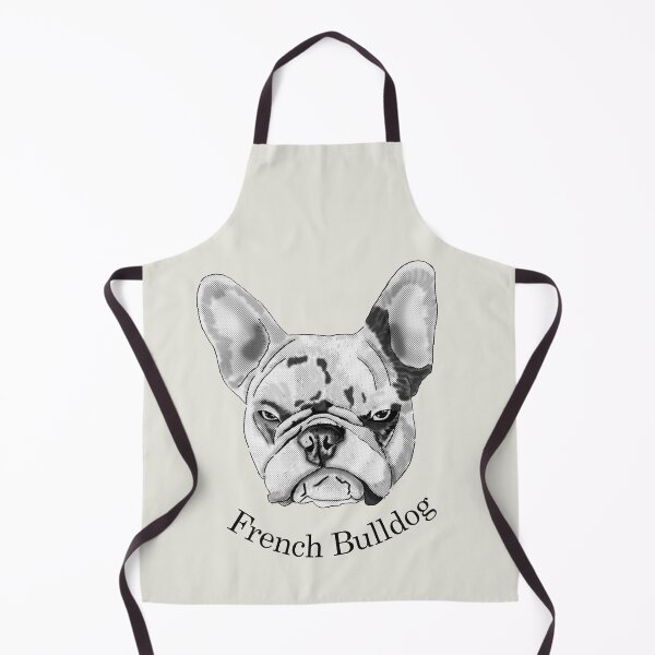 Item preview, French bulldog newspaper style designed and sold by KateQR.