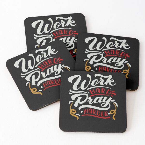 Item preview, Work Hard Pray Harder designed and sold by FOX1999-Design.