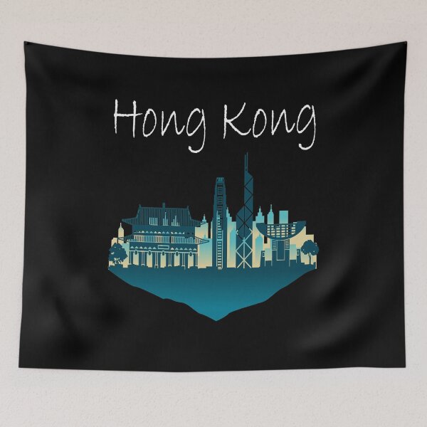 Item preview, Retro Style Hong Kong Hk Flag Souvenir designed and sold by Roberto Michael.