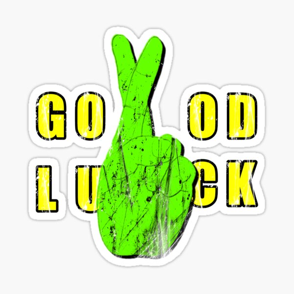 Cross Fingers Stickers Redbubble