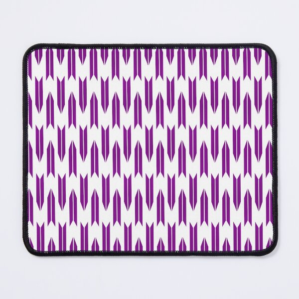 Item preview, Japanese Pattern WAGARA of Yagasuri Arrow Feathers Purple Color Design designed and sold by monodesigns.
