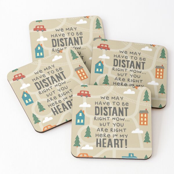 Item preview, We May Have to be Distant Right Now designed and sold by Paper Bee Gift Shop.