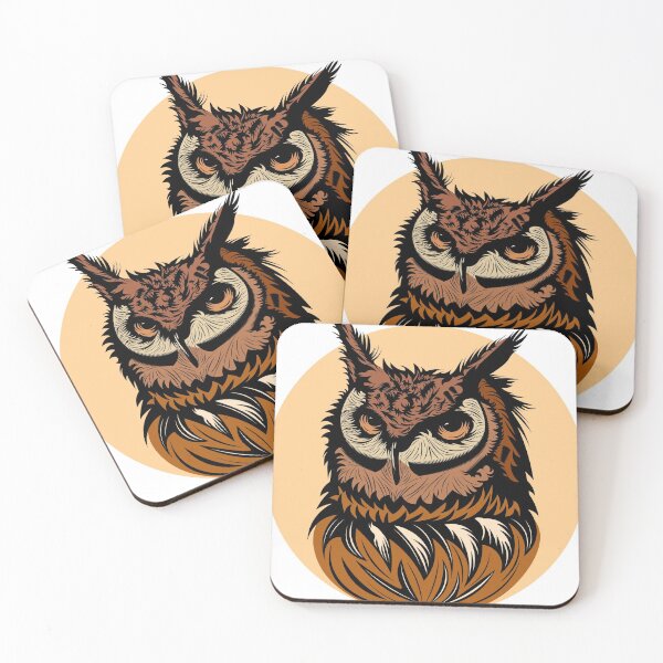 Item preview, Handsome owl designed and sold by kawainomono.