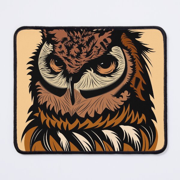 Item preview, Handsome owl designed and sold by kawainomono.