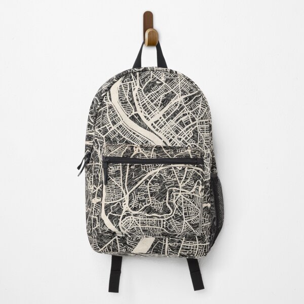 Item preview, Springfield map Massachusetts Ink lines designed and sold by InkMaps.