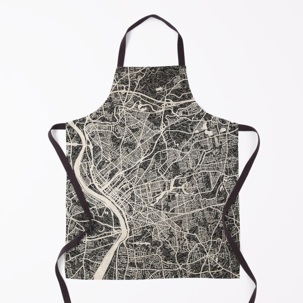 Item preview, Springfield map Massachusetts Ink lines designed and sold by InkMaps.