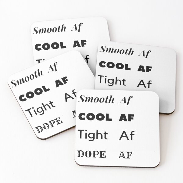 Item preview, smooth cool tight dope af  designed and sold by nasani.