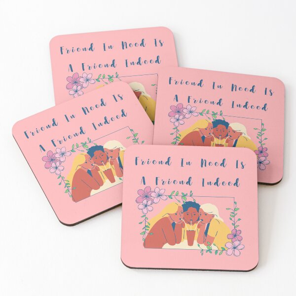 Item preview, Friend In Need Is A Friend Indeed - best friend  designed and sold by GenChi.