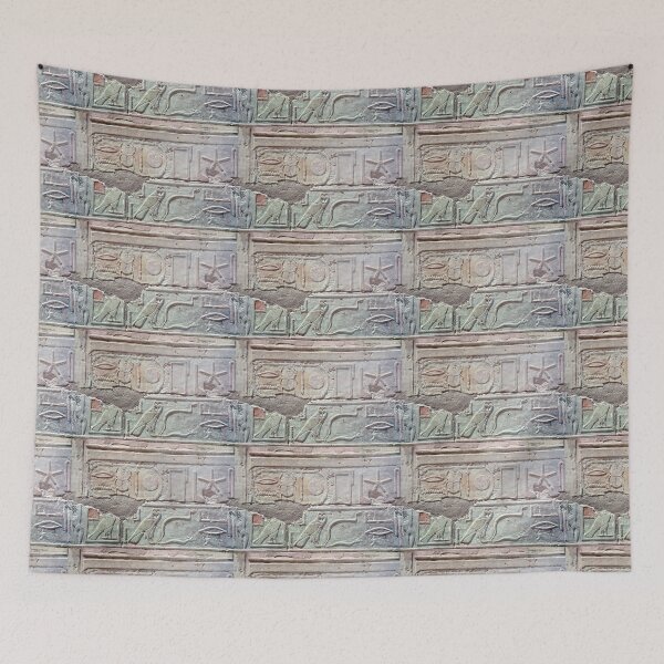 Item preview, Heiroglyphs at the Temple of Queen Hatshepsut designed and sold by Wernher Krutein.