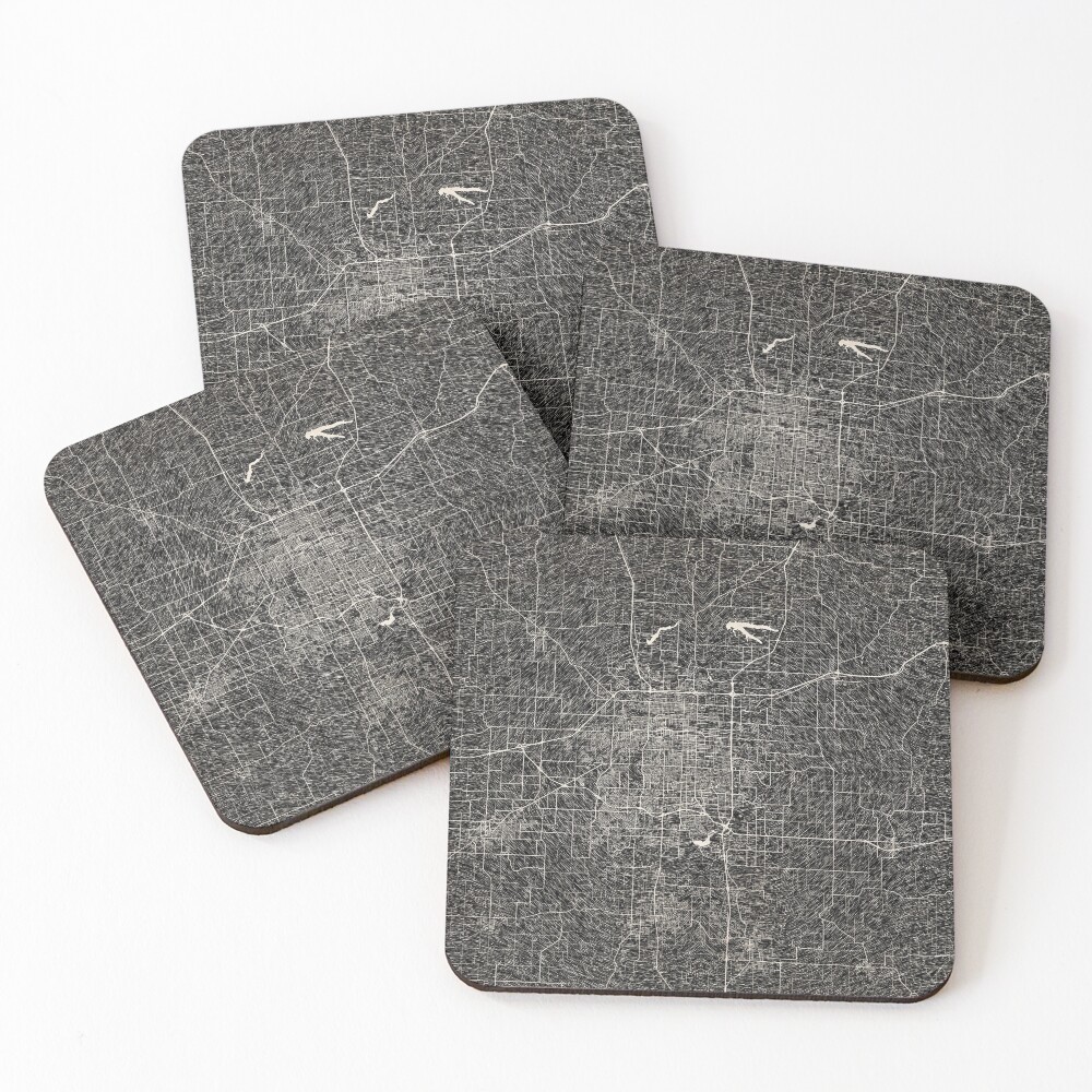 Item preview, Coasters (Set of 4) designed and sold by InkMaps.