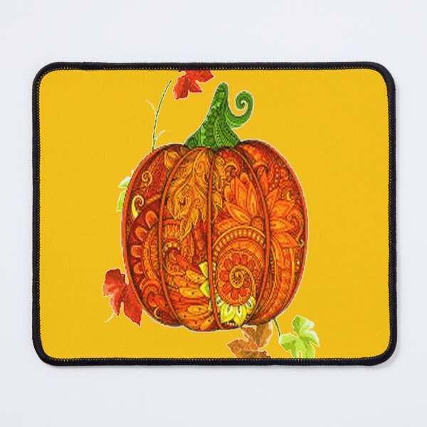 Item preview, Thanksgiving Day Pumpkin with Leaves, Buffalo Plaid Thanksgiving Day Design, Buffalo Plaid Thanksgiving Autumn Design ,Thankful Grateful Blessed, Gobble Me Turkey Day designed and sold by Adri Barnard.