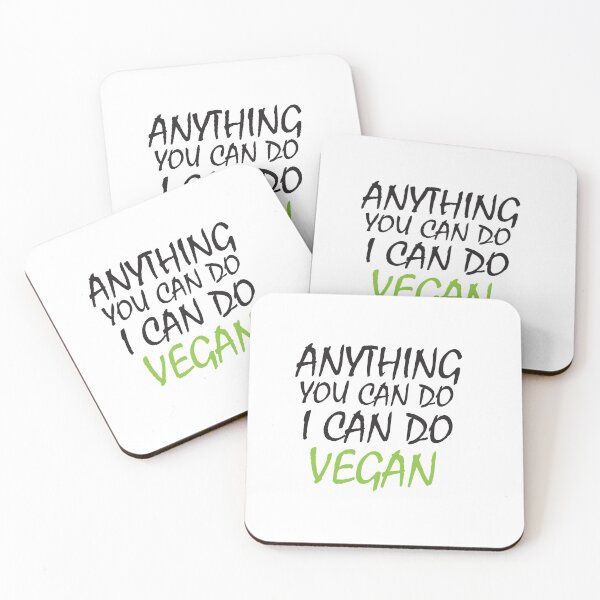 Item preview, anything you can do i can do vegan, vegan protein, vegan snacks, vegan cook, vegan recipes designed and sold by adjamine.