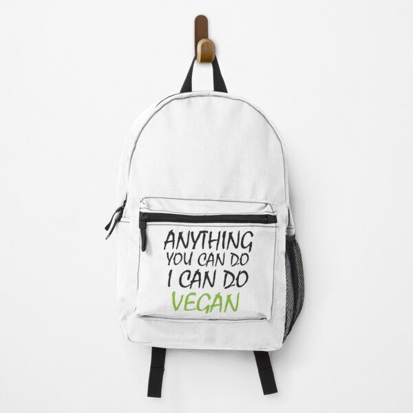 Item preview, anything you can do i can do vegan, vegan protein, vegan snacks, vegan cook, vegan recipes designed and sold by adjamine.