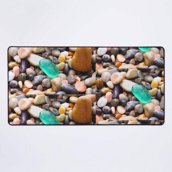 Colorful Stones Desk Mat