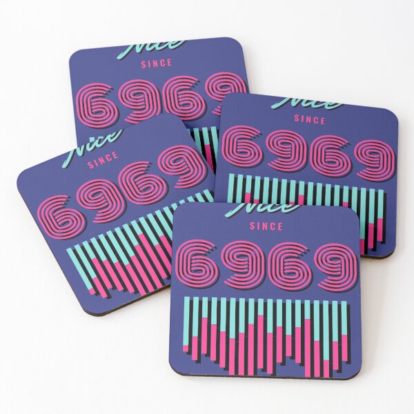 Item preview, Nice since 69 sticker designed and sold by Meek-Anime.