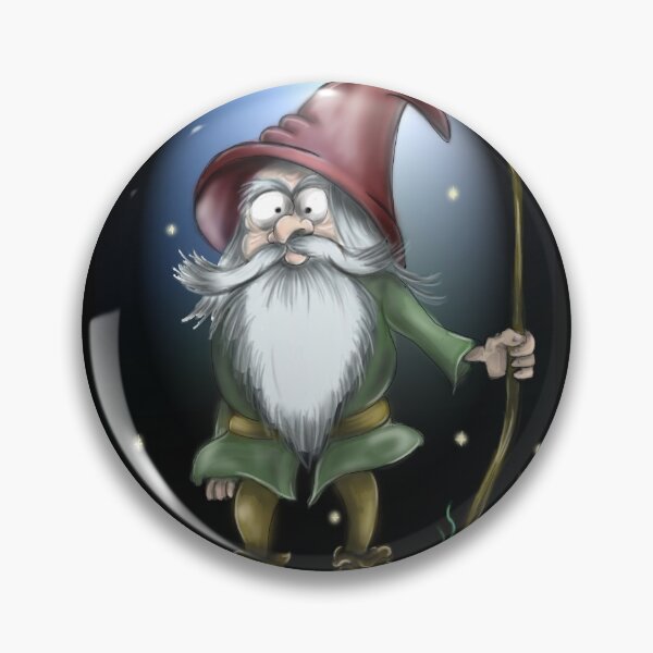 Item preview, Surprised night gnome. designed and sold by SumireSato4.