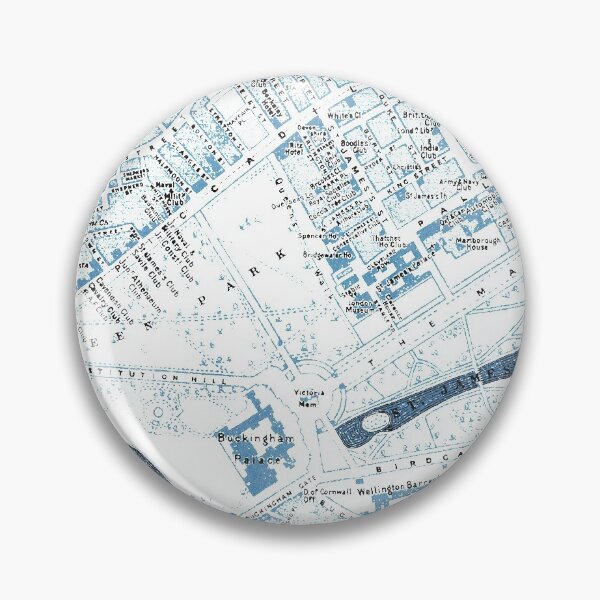 Item preview, Vintage City of London Map - Piccadilly designed and sold by NorthStreetArt.