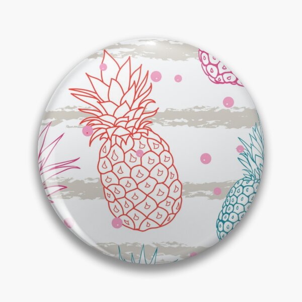Item preview, Fun pineapple faces seamless designed and sold by Gurshnet68.