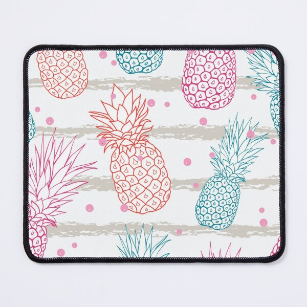 Item preview, Fun pineapple faces seamless designed and sold by Gurshnet68.