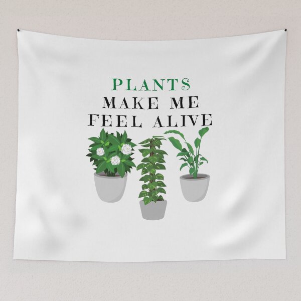 Item preview, Plants Make Me Feel Alive designed and sold by Chanchane Store.