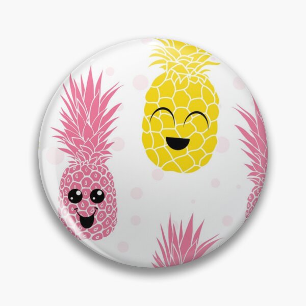Item preview, Fun pineapple faces seamless designed and sold by Gurshnet68.