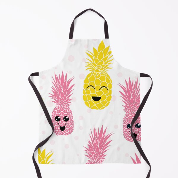 Item preview, Fun pineapple faces seamless designed and sold by Gurshnet68.