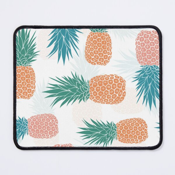 Item preview, Fun pineapple faces seamless designed and sold by Gurshnet68.