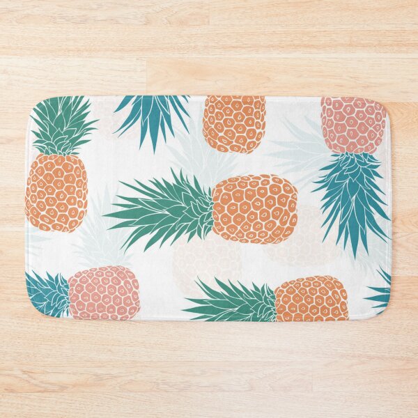 Item preview, Fun pineapple faces seamless designed and sold by Gurshnet68.
