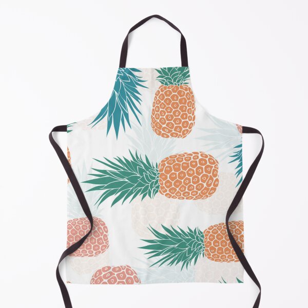 Item preview, Fun pineapple faces seamless designed and sold by Gurshnet68.