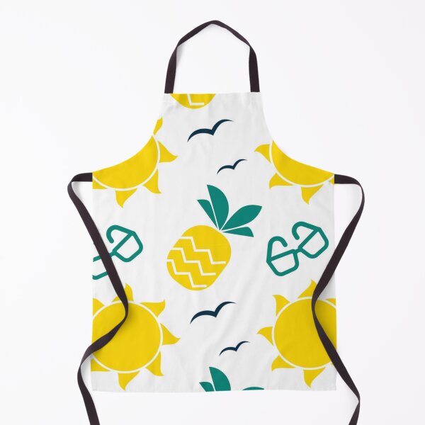 Item preview, Fun pineapple faces seamless designed and sold by Gurshnet68.