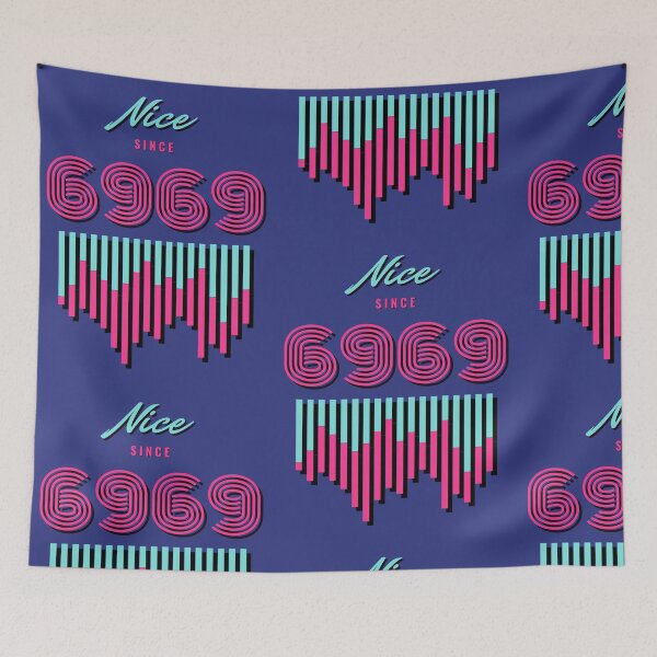 Item preview, Nice since 69 shirt designed and sold by Meek-Anime.