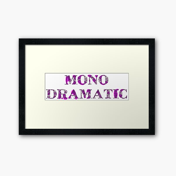 Vista previa del artículo con la obra «Mono Dramático», diseñado y vendido por ElvisK.