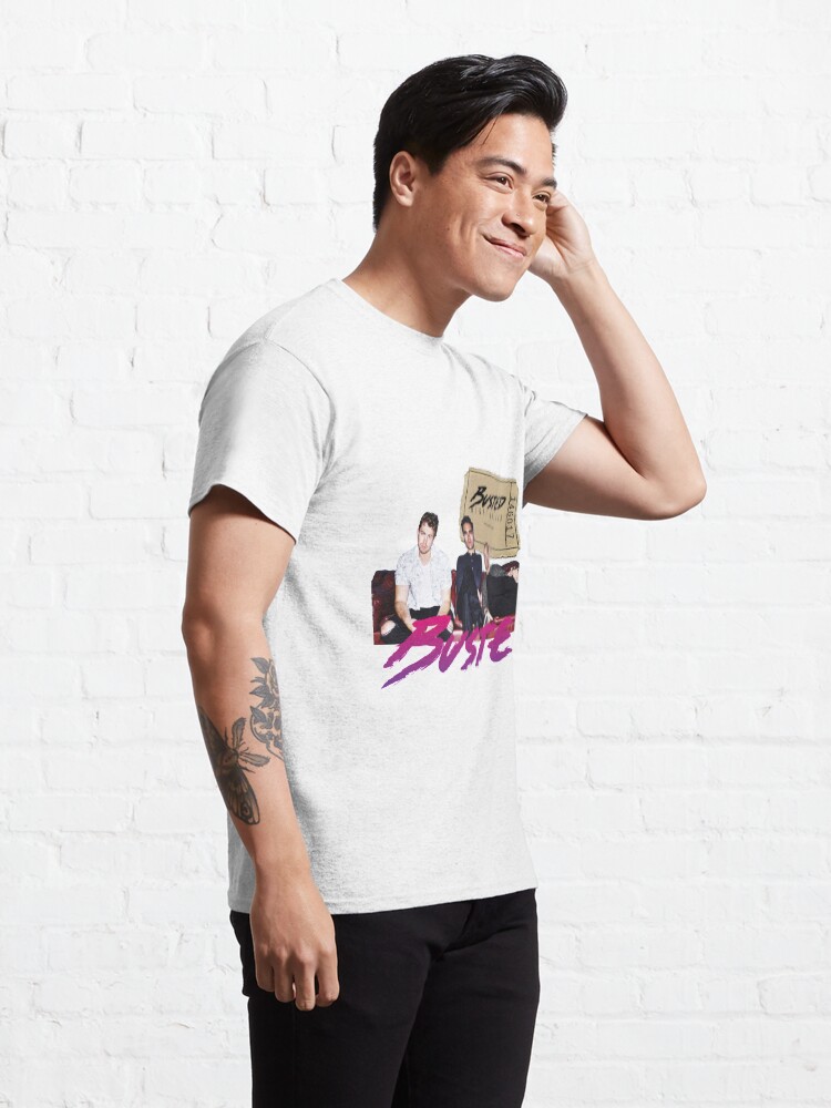 Alternate view of Busted Night Driver Tour Classic T-Shirt