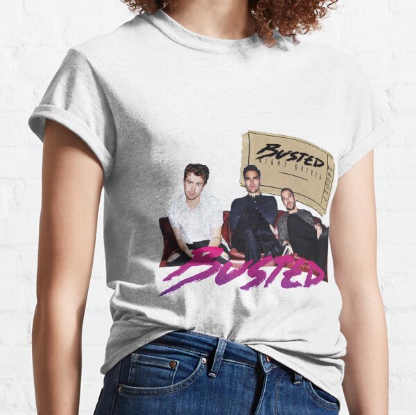 Busted Night Driver Tour Classic T-Shirt