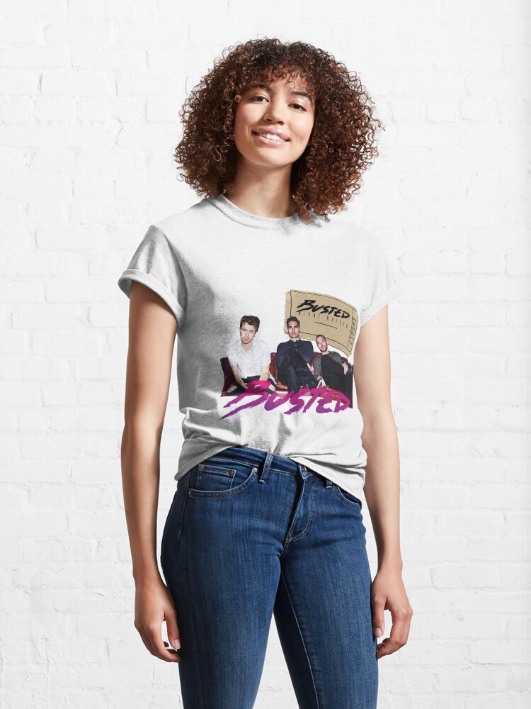 Alternate view of Busted Night Driver Tour Classic T-Shirt