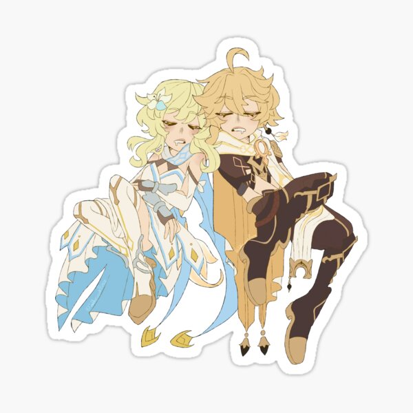 Item preview, Sleepy Travellers (Twins Version) designed and sold by royaljabberwock.