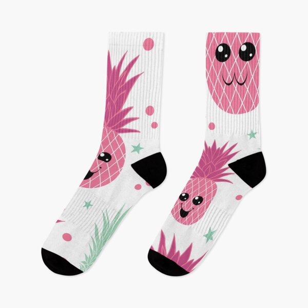 Item preview, Fun pineapple faces seamless designed and sold by Gurshnet68.