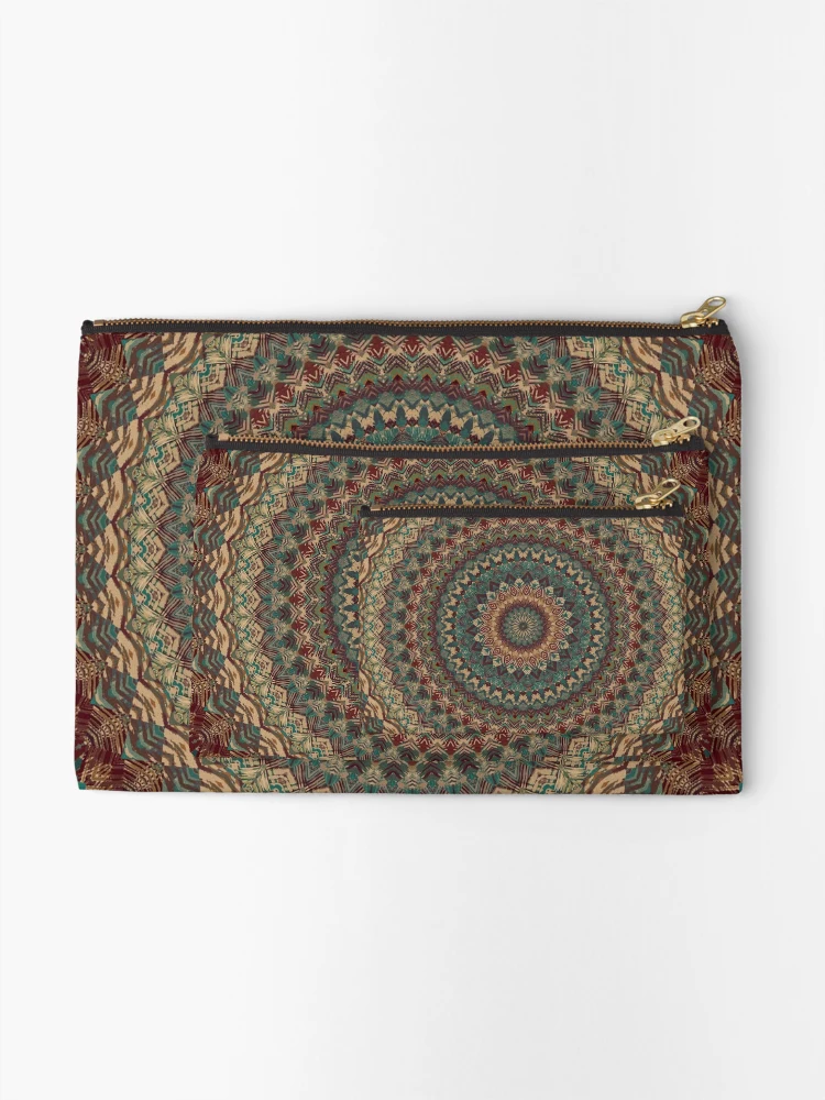 Thumbnail 2 of 4, Zipper Pouch, Mandala 149 designed and sold by Mandala Of Life.