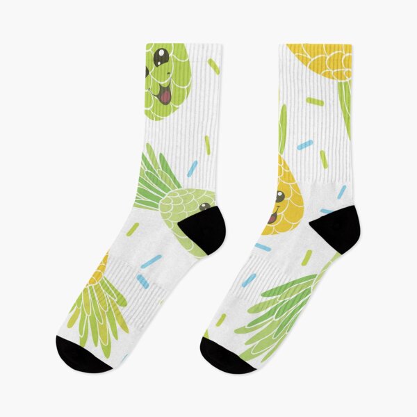 Item preview, Fun pineapple faces seamless designed and sold by Gurshnet68.
